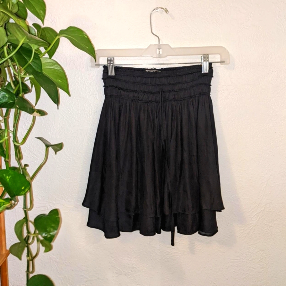 Layered Mini Skirt